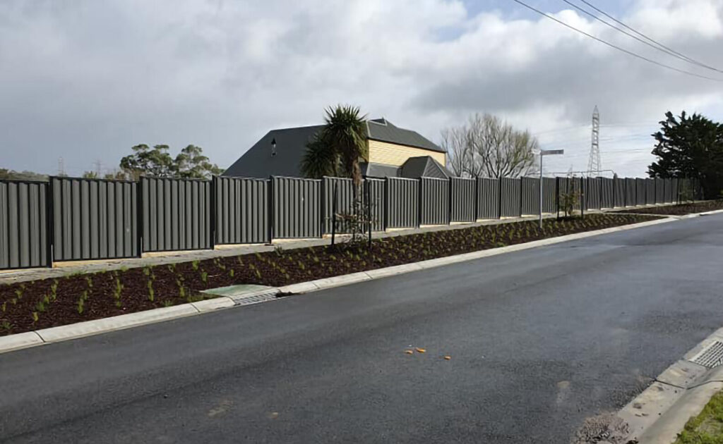 colorbond steel fence extensions and accessories